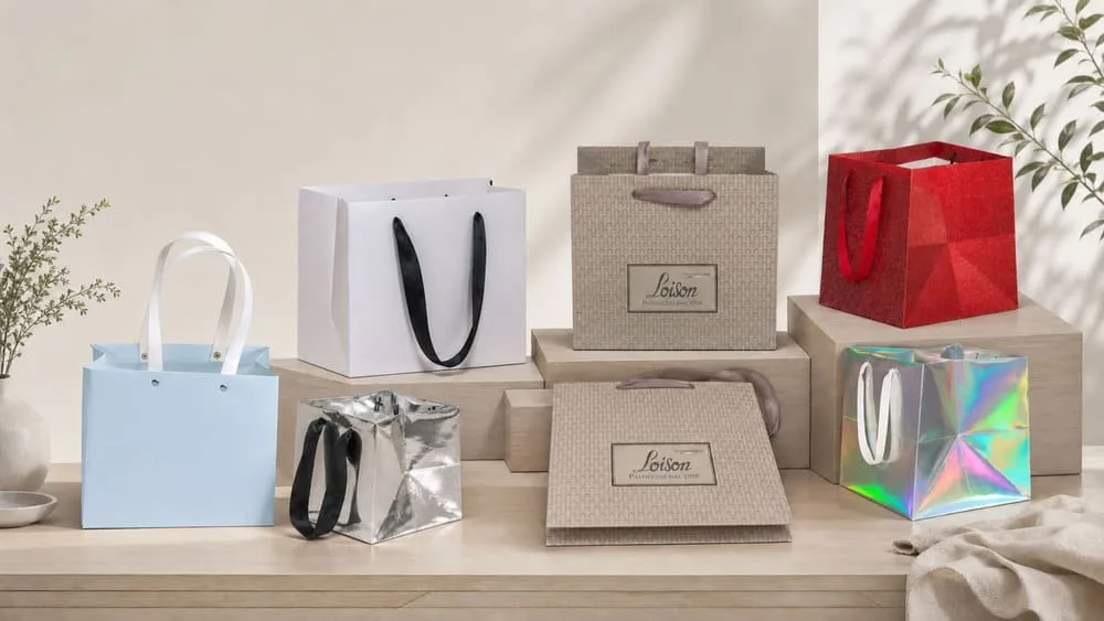 Square bottom paper bags