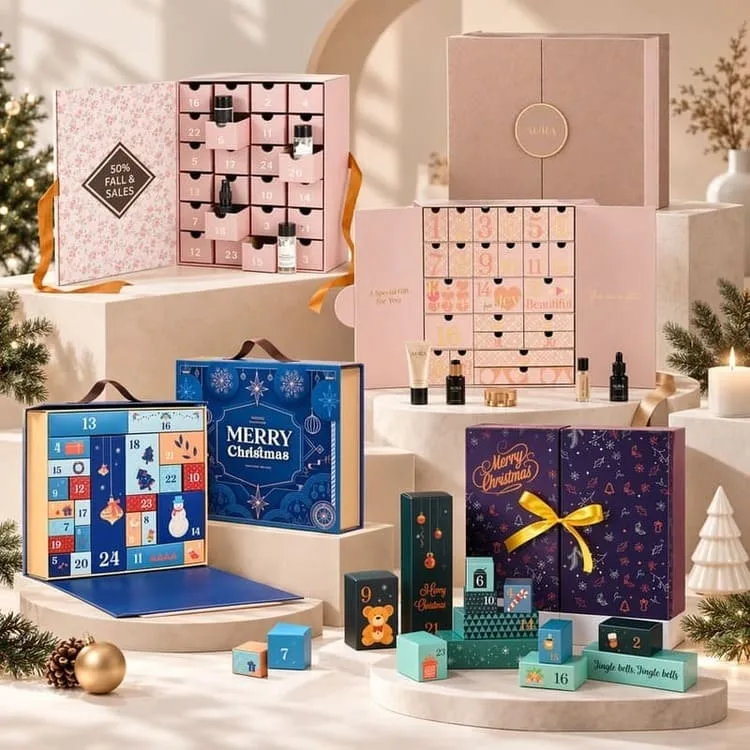 advent calendar rigid boxes