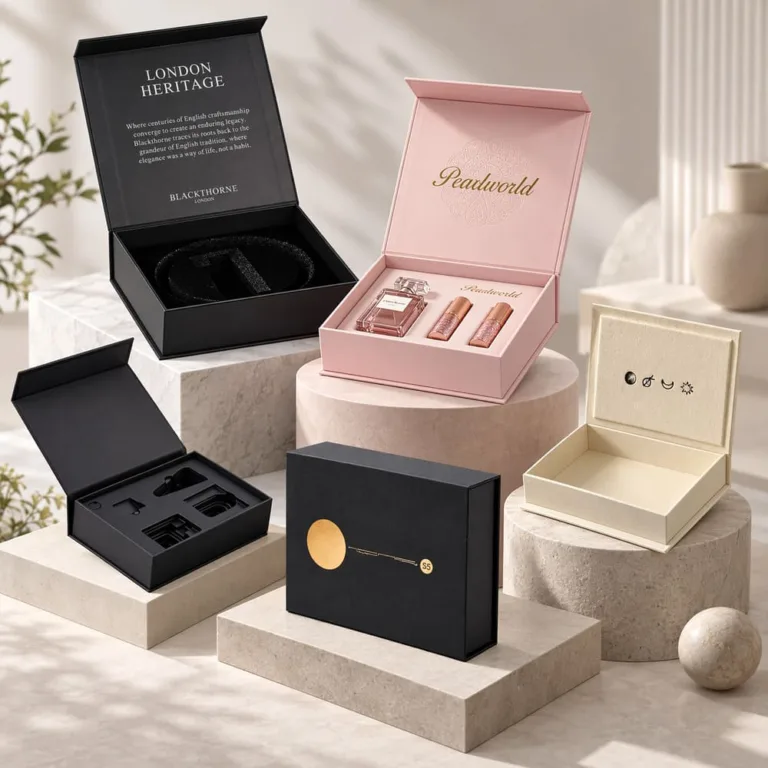 book style rigid boxes