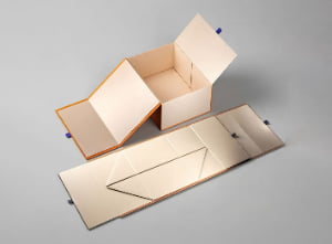 collapsible rigid boxes (foldable )