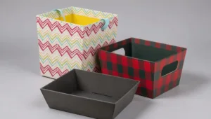 custom paper basket box