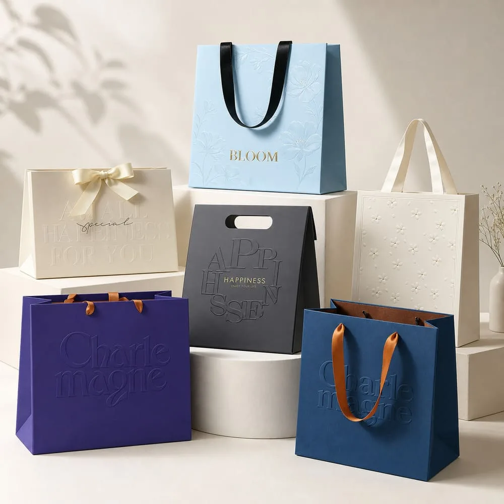 embossed & debossed luxury bags
