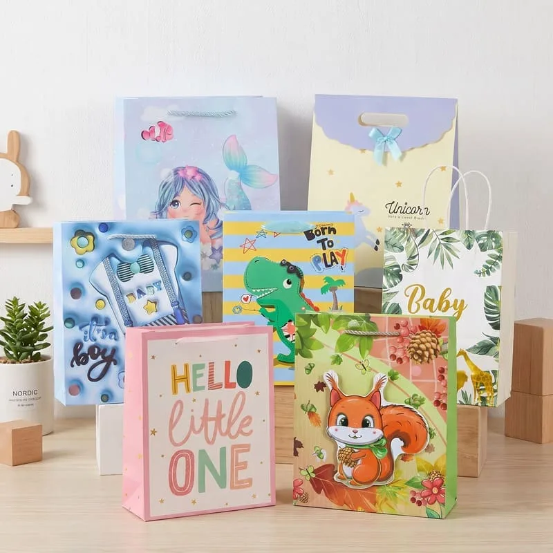 kids gift paper bags
