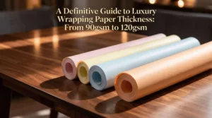 a definitive guide to luxury wrapping paper thickness