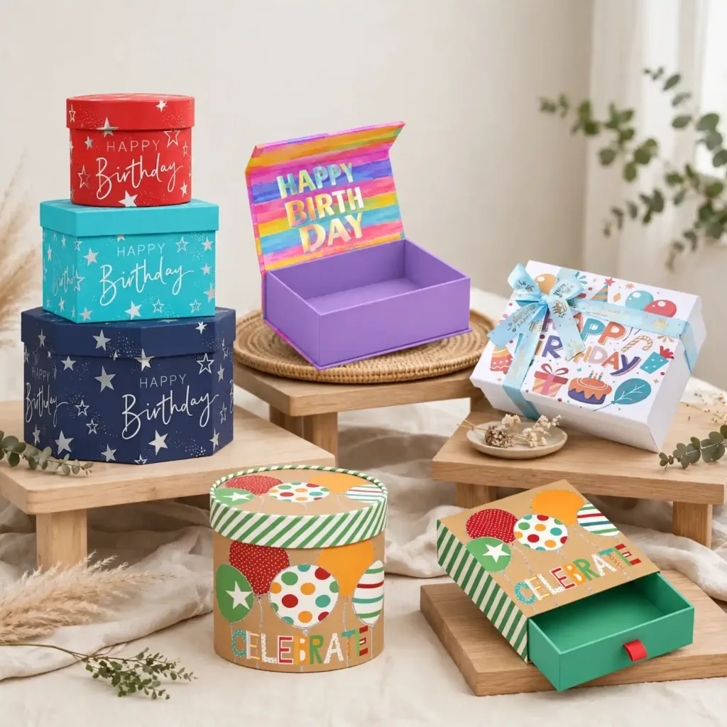 birthday gift boxes