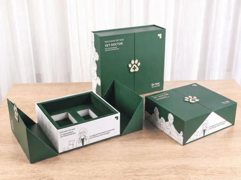 gatefold with eva foam insert for fragile products