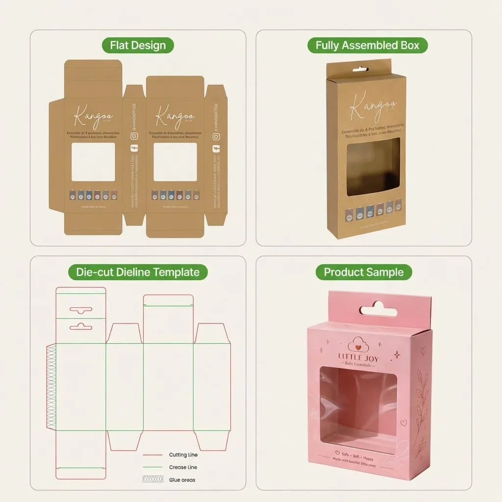 hanger tab folding cartons