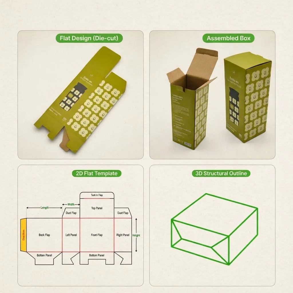 snap lock bottom box