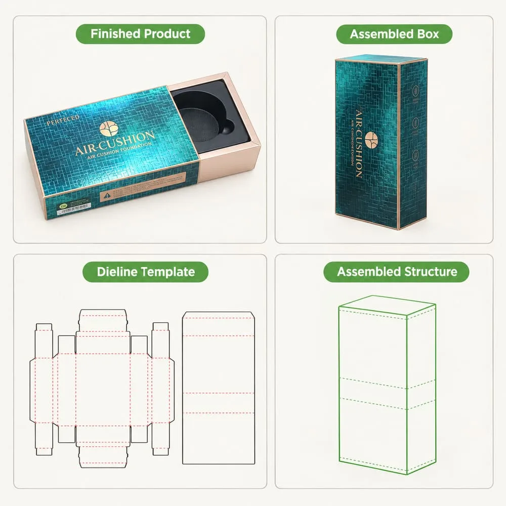 tray and sleeve boxes (sleeve & inner tray )