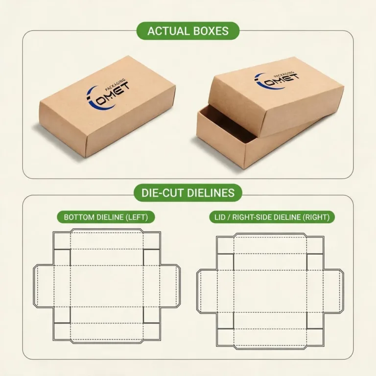 two piece folding cartons