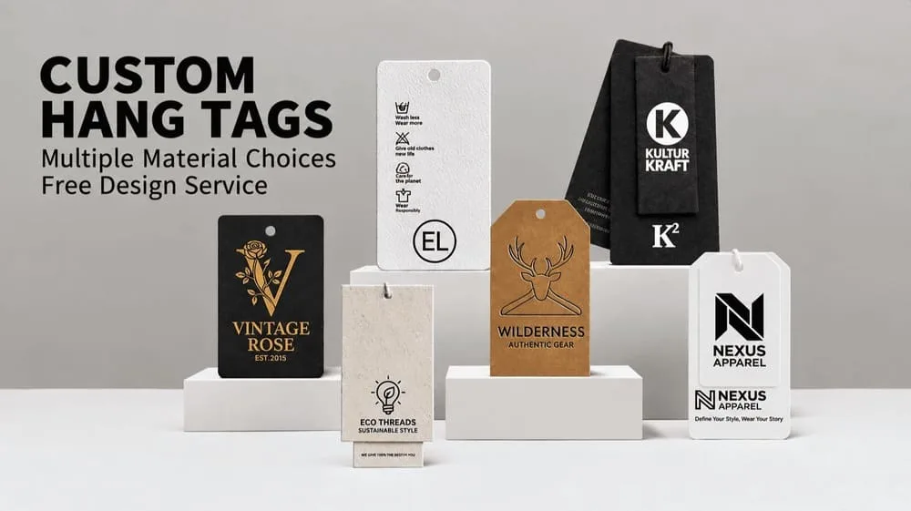 A Visual Sizing Guide for Luxury Hang Tags by Product Category
