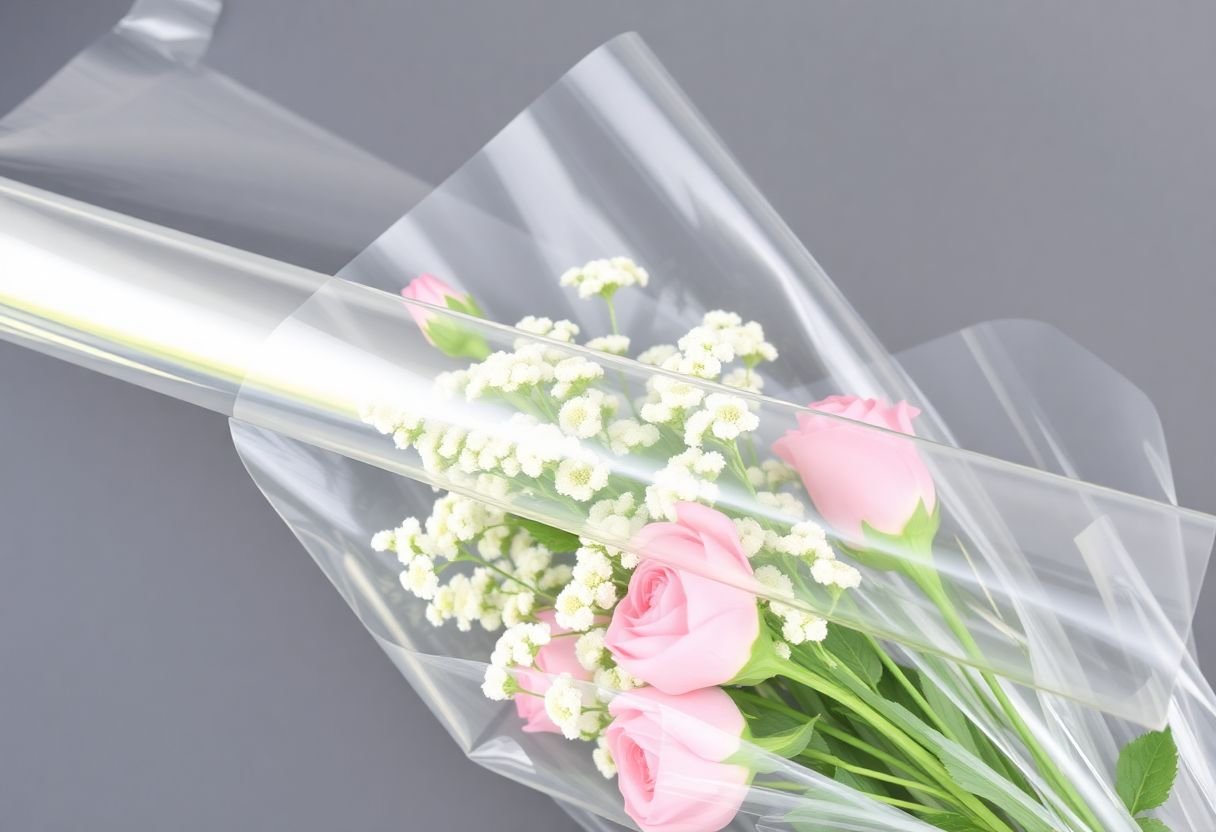 Transparent Flower Wrap