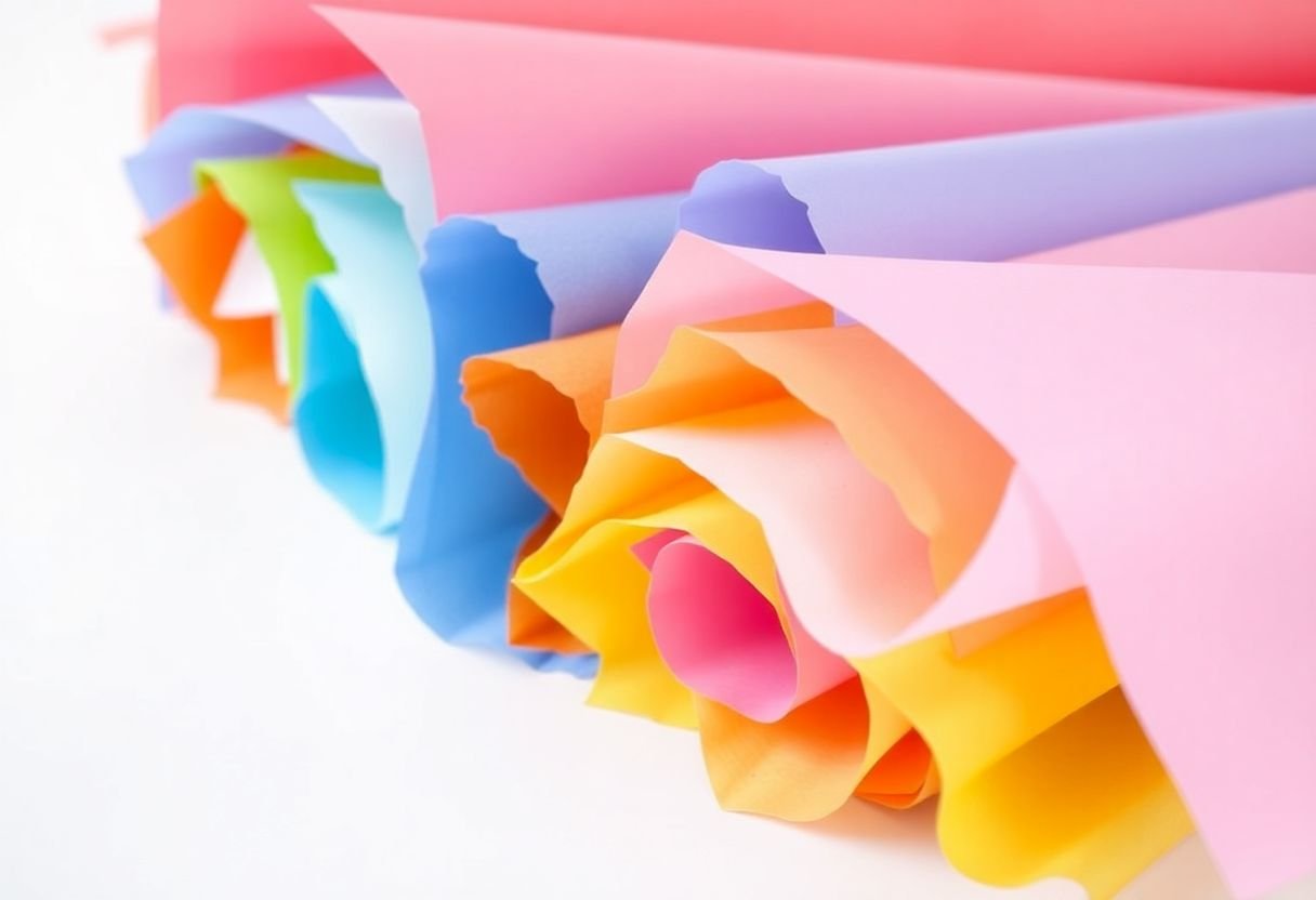 Colorful Tissue Wrap