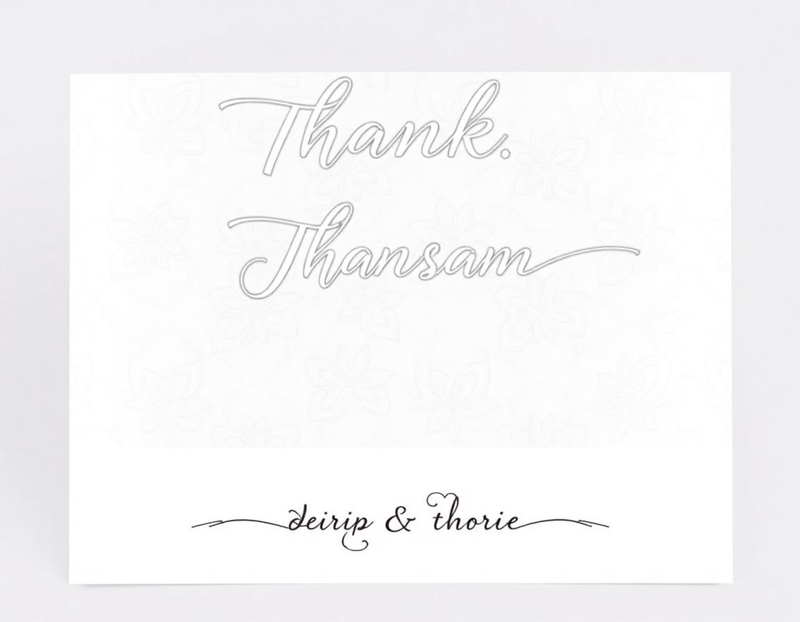 Wedding Thank You