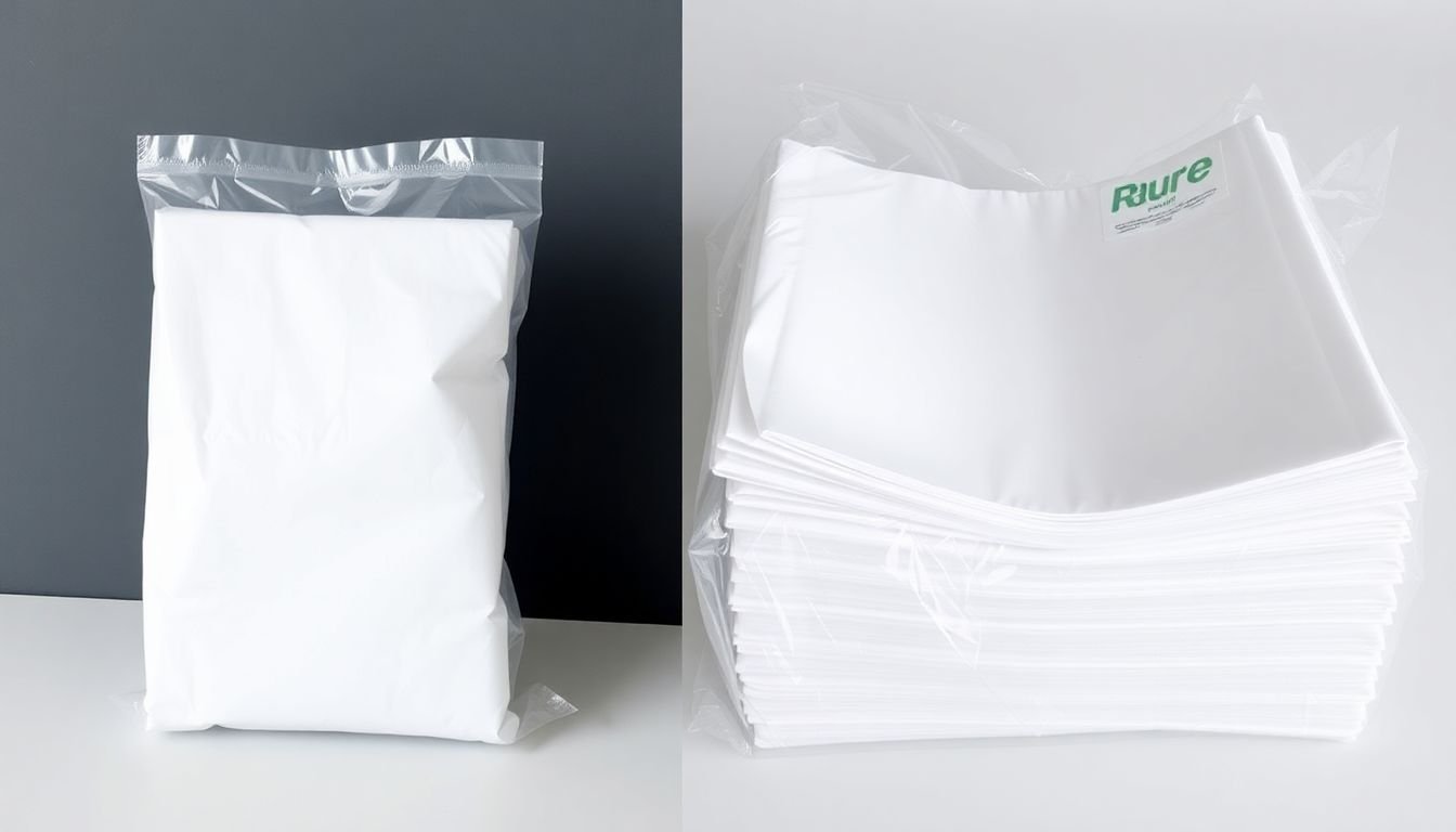 Folded Sheet in OPP Bag