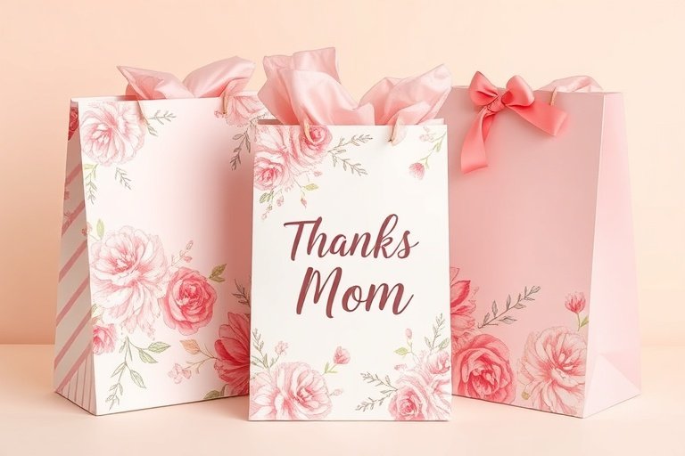 Floral Mother's Day Bag