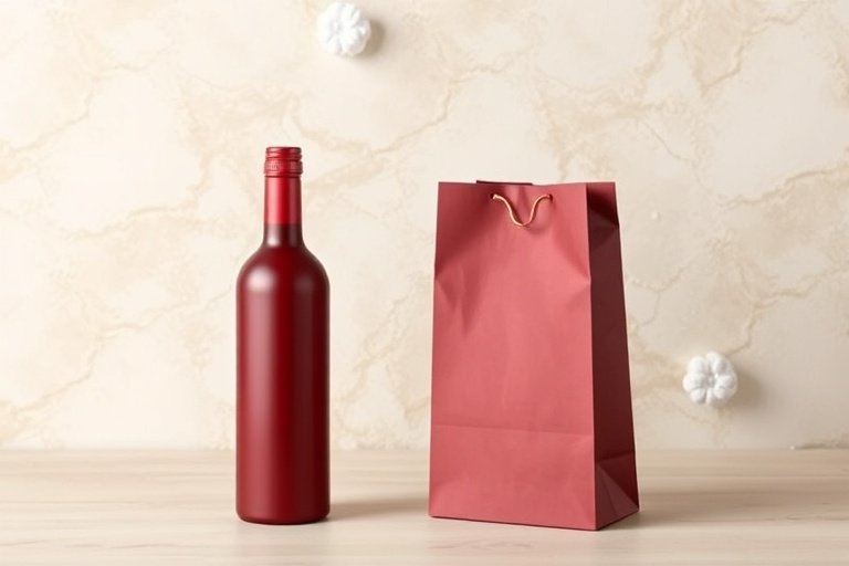 Elegant Wine Bag