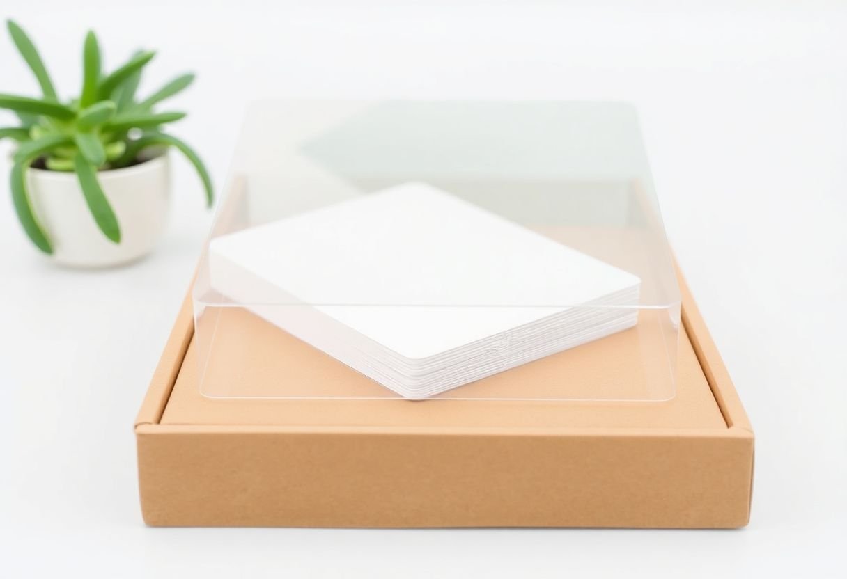 Card Box with PVC Cover