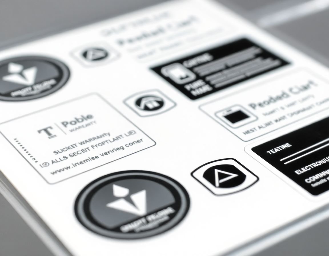 Electronics Warranty Stickers