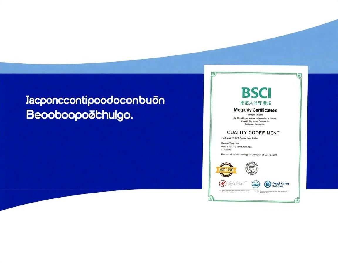 BSCI Certificate