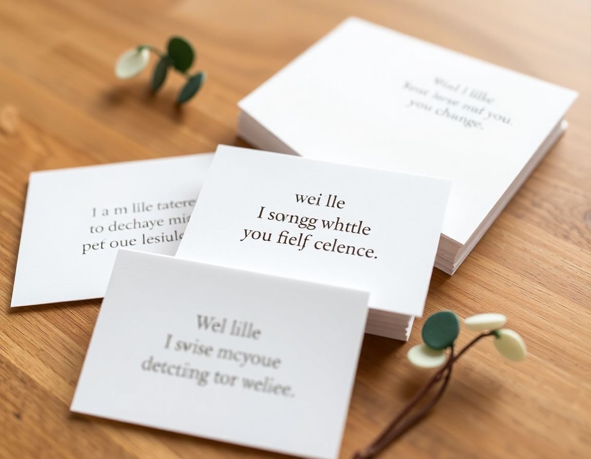 Affirmation Cards