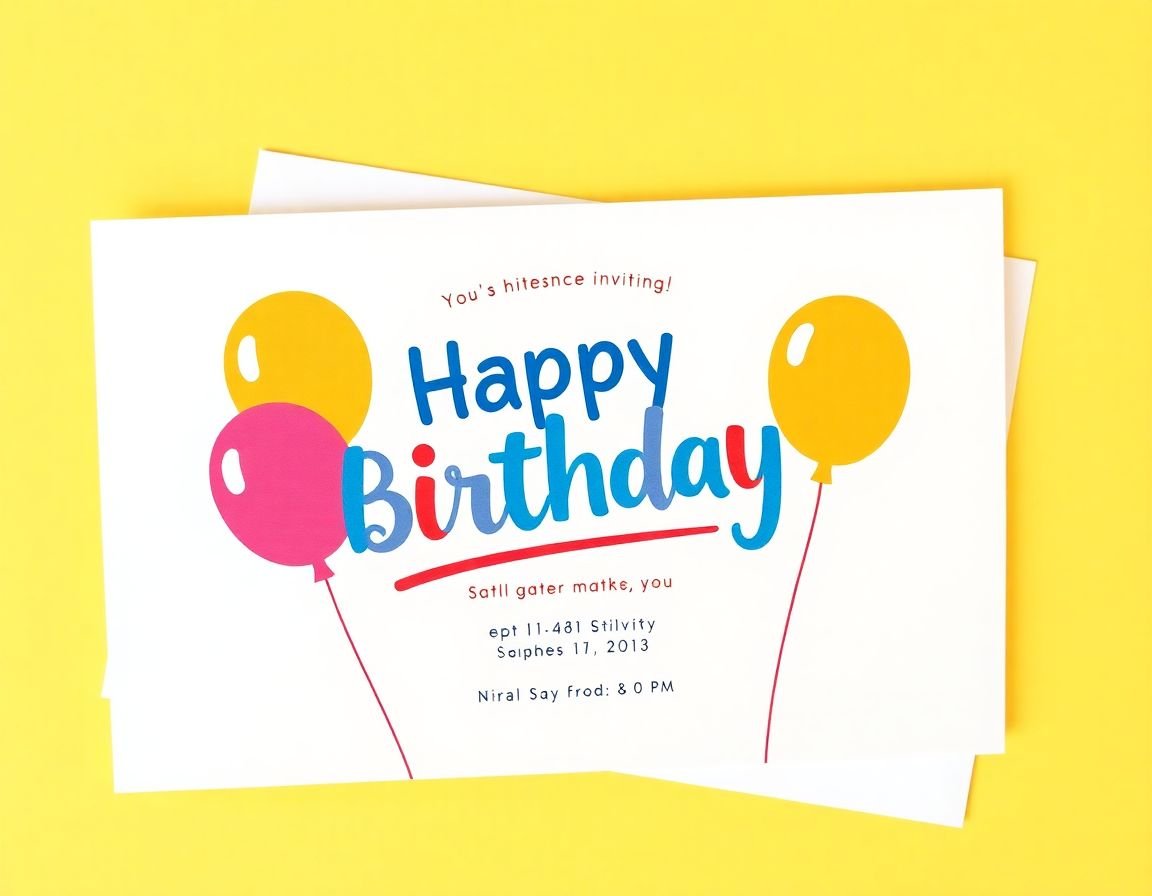 Birthday Invitation