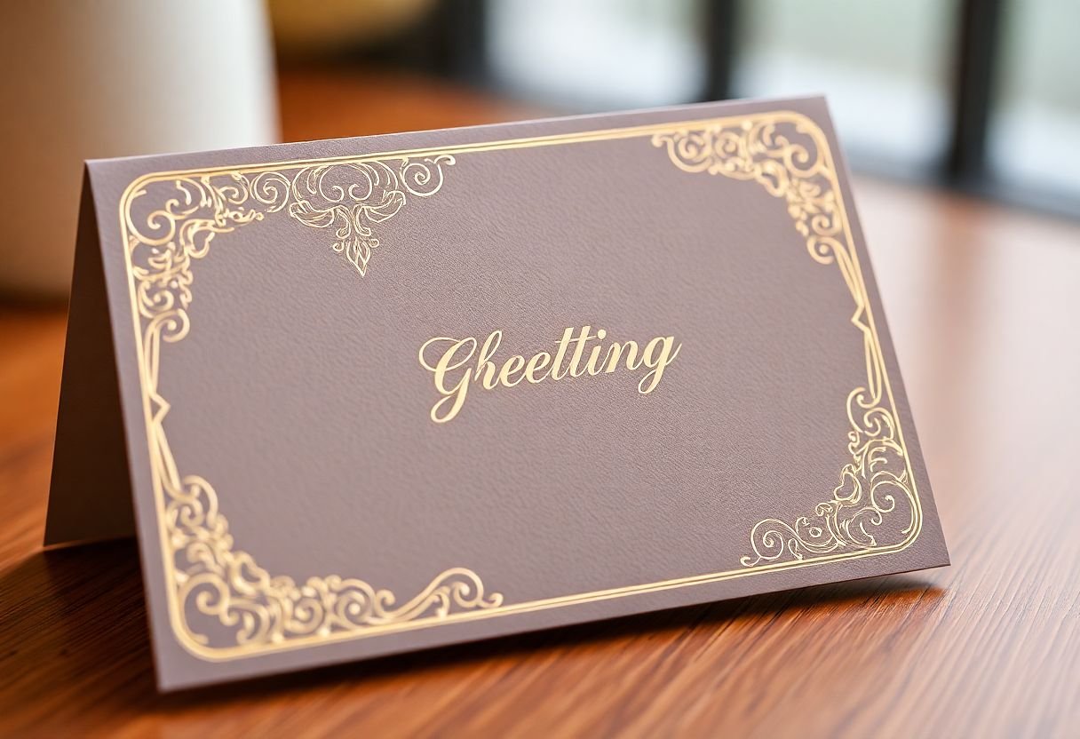 Luxury Greeting Card