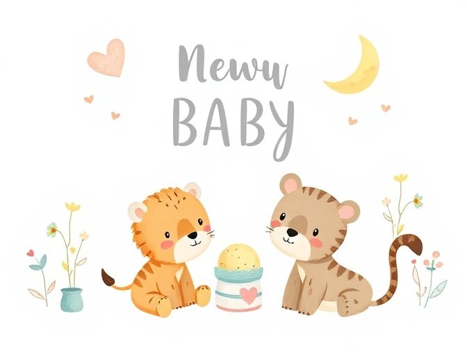 New Baby Card