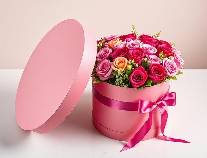 Round Flower Box
