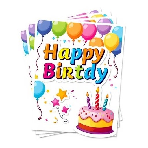 Birthday Sheet Stickers