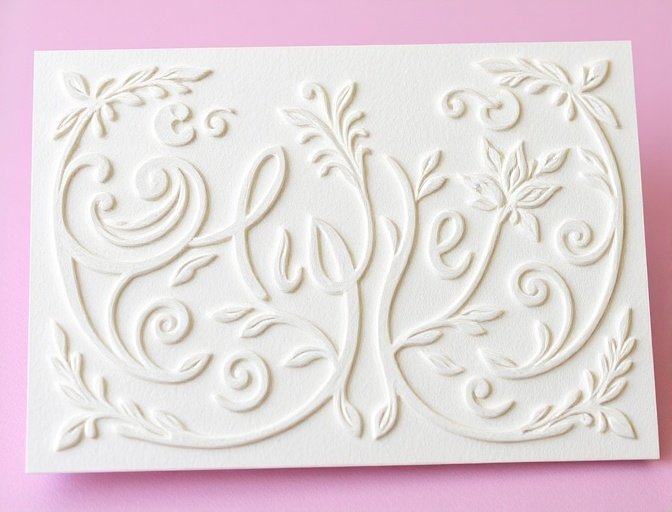 Embossing/Debossing