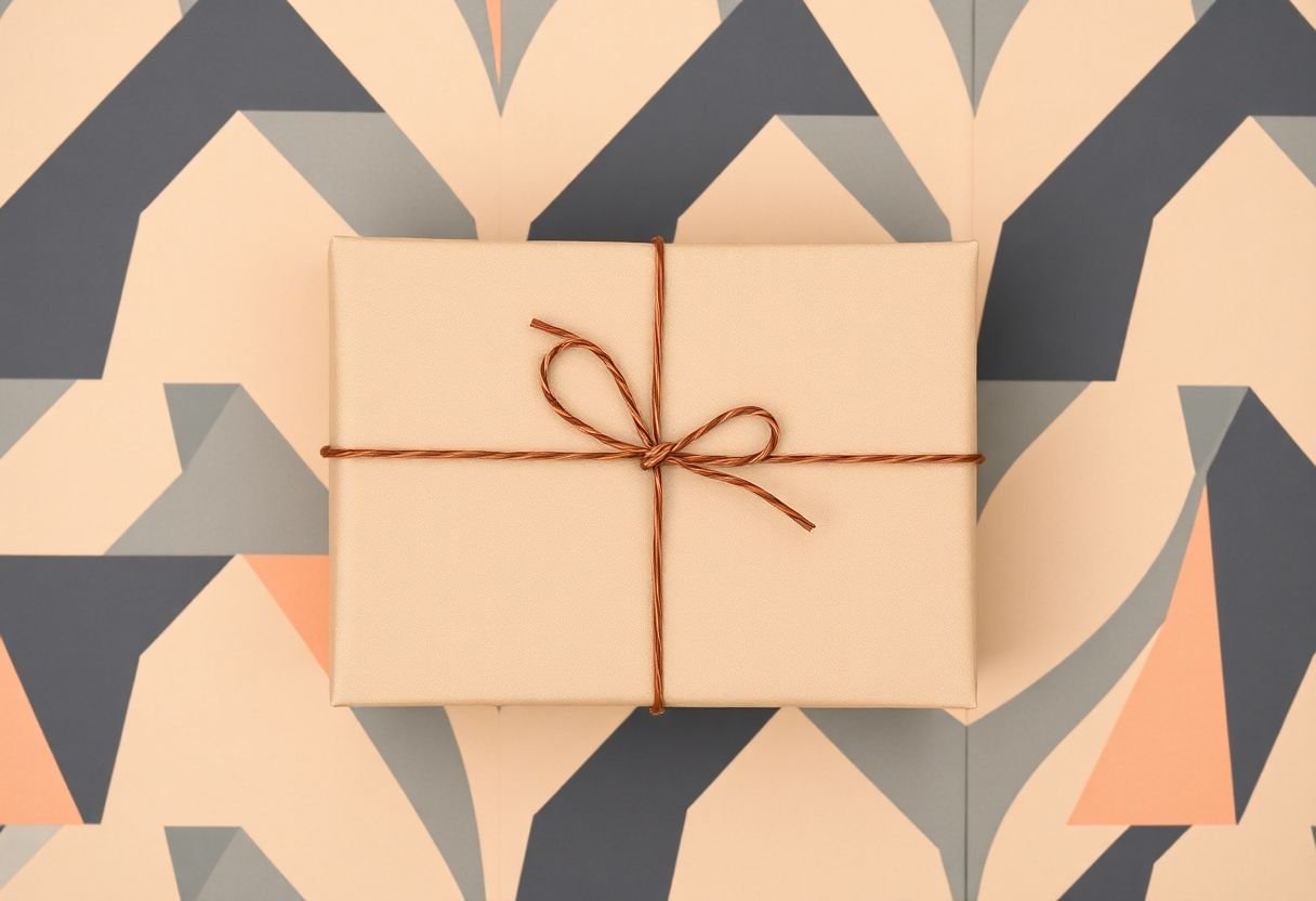 Geometric Gift Wrap