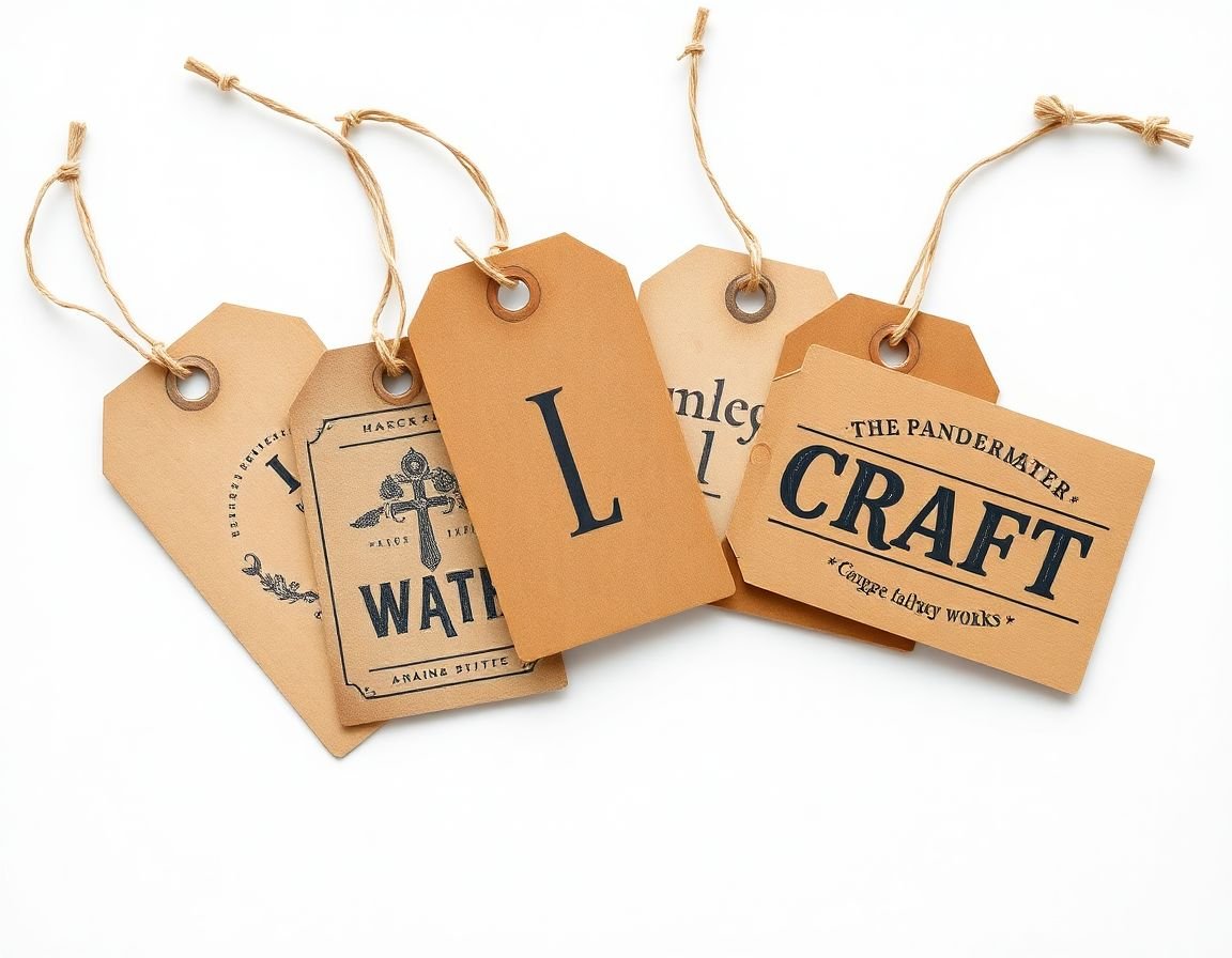 Handmade Craft Tags