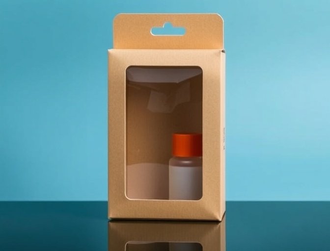 Card Box with Window