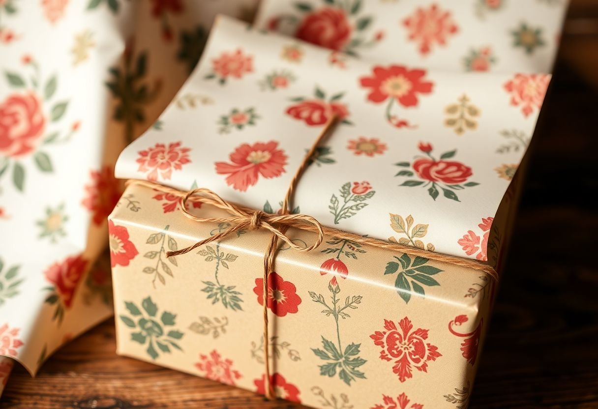 Vintage Gift Wrap