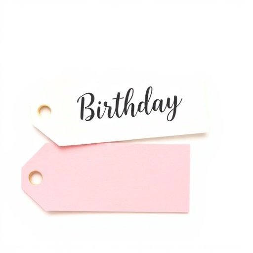 Modern Birthday Tags