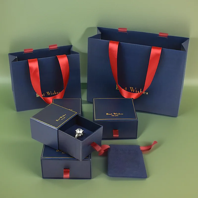 Sliding Box with Gift Bag